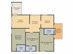 Lahari Twins (3BHK+3T (1,440 sq ft) 1440 sq ft) Lahari Twins (3BHK+3T (1,440 sq ft) 1440 sq ft)
