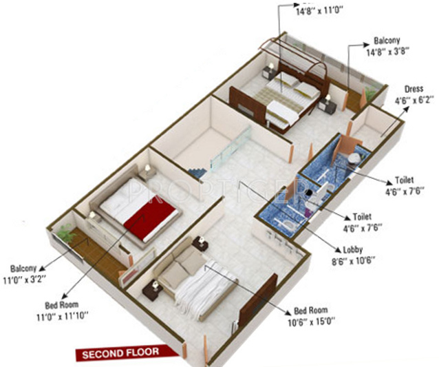 Khilla Palace (4BHK+4T (2,800 sq ft) 2800 sq ft)