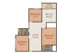 Sri Krishna Constructions India Tulip (3BHK+2T (1,226 sq ft) 1226 sq ft)