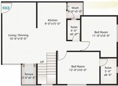  amrut Floor Plan Lower Level Duplex Plan