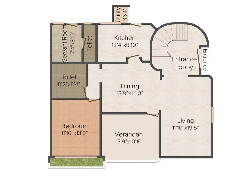 DSK Vishwa Villa (3BHK+3T (3,118 sq ft) + Servant Room 3118 sq ft)