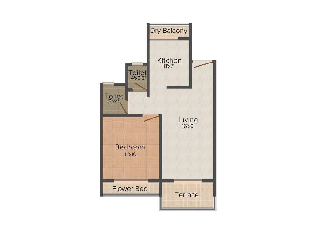 Ramesh Shankar Harmony (1BHK+1T (700 sq ft) 700 sq ft)