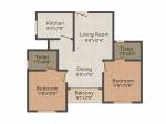 SFS IVY (2BHK+2T (882 sq ft) 882 sq ft) SFS IVY (2BHK+2T (882 sq ft) 882 sq ft)