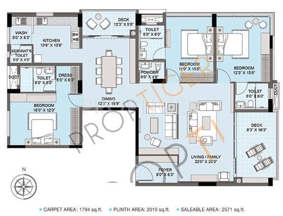 Altis Oceanique (3BHK+4T (2,571 sq ft) 2571 sq ft) Altis Oceanique (3BHK+4T (2,571 sq ft) 2571 sq ft)