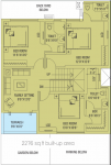First Floor Plan  aangan-villas Floor Plan First Floor Plan