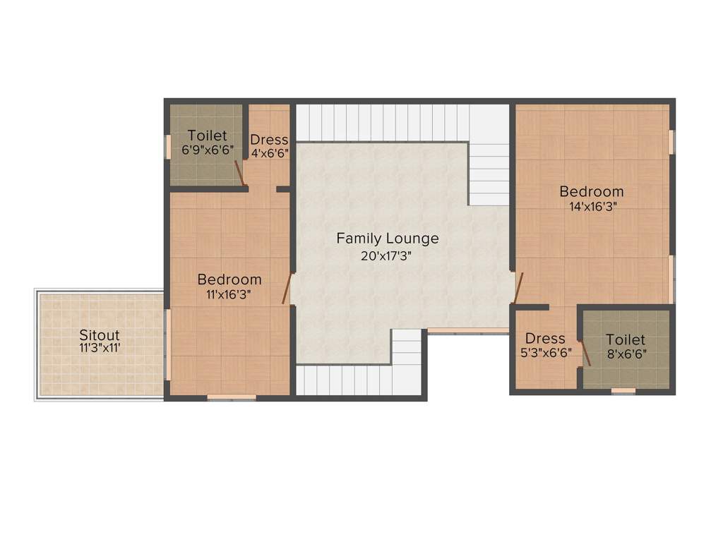 Veerabhadra Fort View Villas (3BHK+4T (2,730 sq ft) 2730 sq ft)