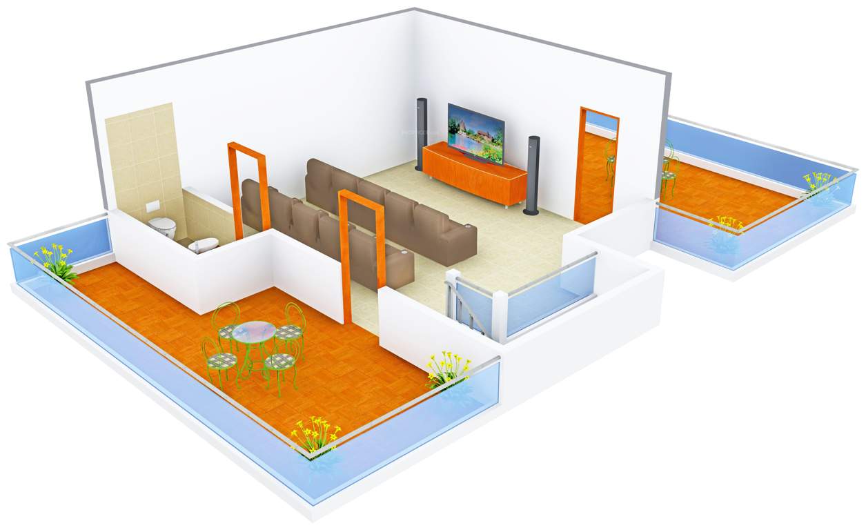 Veerabhadra Fort View Villas (3BHK+4T (2,730 sq ft) 2730 sq ft)