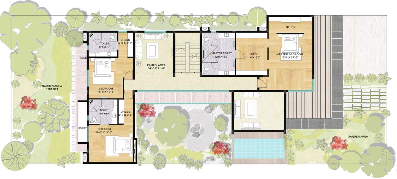  rakuen Floor Plan Ground Floor Plan