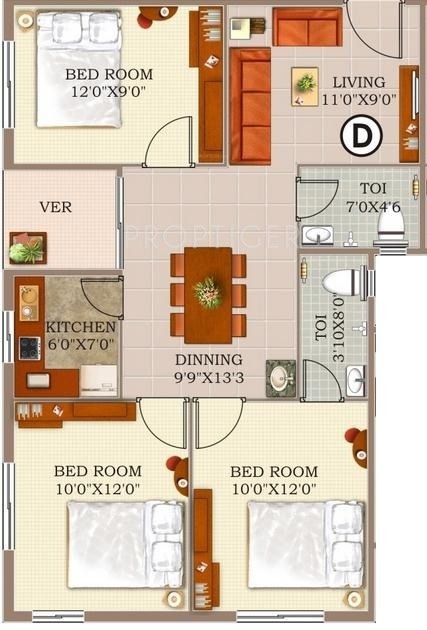  meena sunrise Floor Plan Floor Plan