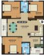 Navajyothi Nava Sannidhi (3BHK+2T (1,331 sq ft) 1331 sq ft)