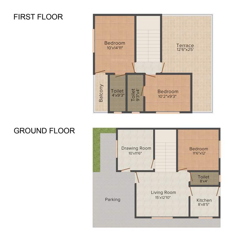 Dream Sunshine Valley (3BHK+3T (1,250 sq ft) 1250 sq ft)