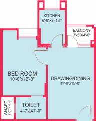 Gurupragya Gurushikhar (1BHK+1T (572 sq ft) 572 sq ft) Gurupragya Gurushikhar (1BHK+1T (572 sq ft) 572 sq ft)