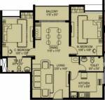 Plama Crest (2BHK+2T (1,160 sq ft) 1160 sq ft) Plama Crest (2BHK+2T (1,160 sq ft) 1160 sq ft)