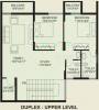 grande Floor Plan Upper Level Duplex Plan