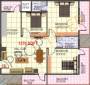 PNR SLV Flora (3BHK+2T (1,370 sq ft) 1370 sq ft)
