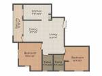 Natwest Ultra 2BHK+2T (930 sq ft) Natwest Ultra 2BHK+2T (930 sq ft)