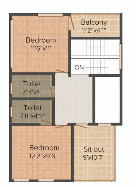  orchid-residency Floor Plan First Floor Plan