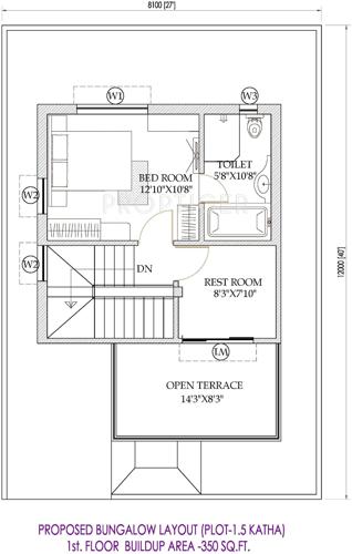 Green Aashray Villas (2BHK+2T (850 sq ft) 850 sq ft)