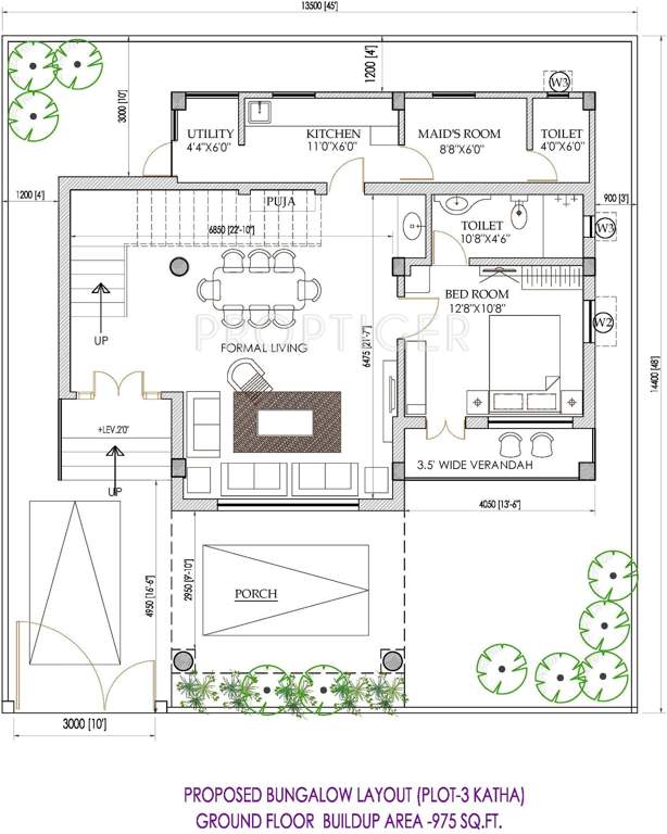 Green Aashray Villas (4BHK+4T (2,925 sq ft) 2925 sq ft)