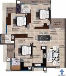 Heera Residency (3BHK+3T (1,609 sq ft) 1609 sq ft)