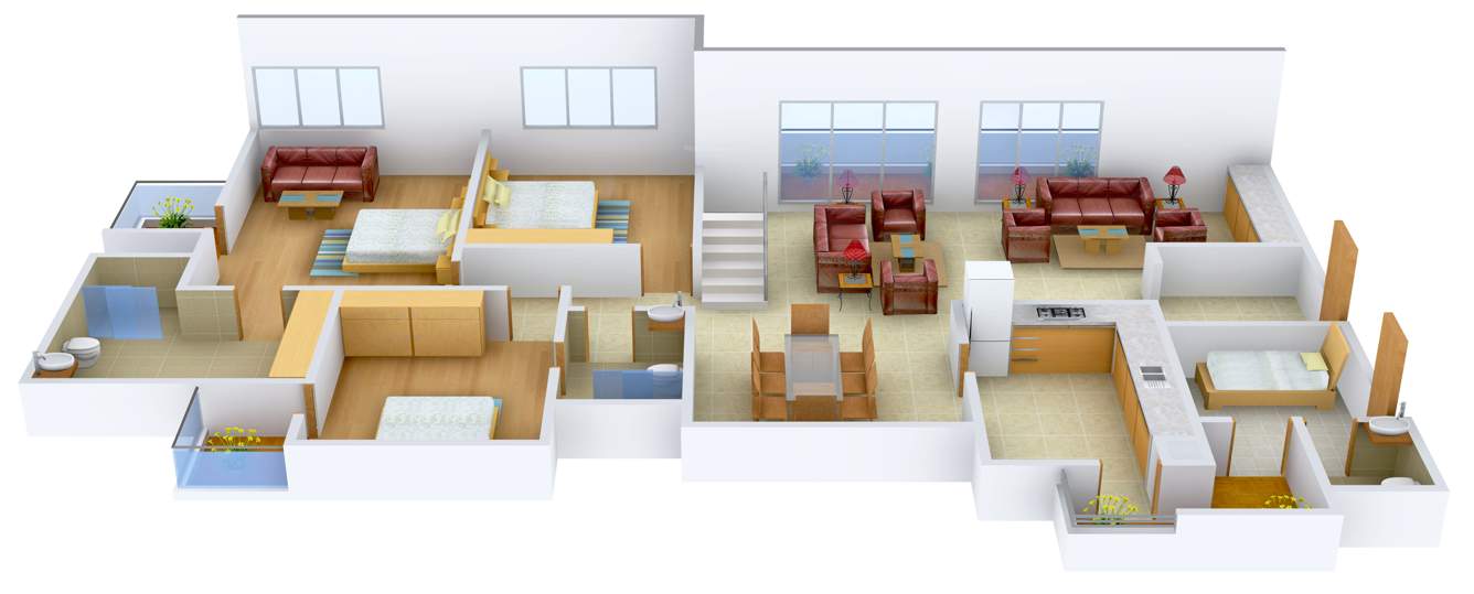 Omaxe Spa Village (7BHK+5T (4,625 sq ft) Study Room 4625 sq ft)