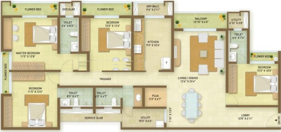 Floor Plan greens Floor Plan Floor Plan