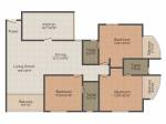Heera High Life (3BHK+3T (1,715 sq ft) 1715 sq ft) Heera High Life (3BHK+3T (1,715 sq ft) 1715 sq ft)