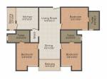 Heera 4 Pillars (3BHK+3T (1,274 sq ft) 1274 sq ft)