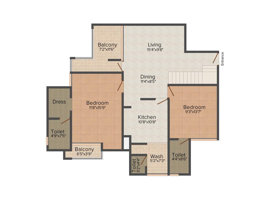 Heera Swiss Town (4BHK+5T (2,870 sq ft) 2870 sq ft)