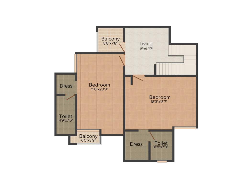 Heera Swiss Town (4BHK+5T (2,870 sq ft) 2870 sq ft)