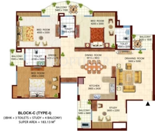 Rajvansh Residency (3BHK+4T (1,971 sq ft) 1971 sq ft) Rajvansh Residency (3BHK+4T (1,971 sq ft) 1971 sq ft)