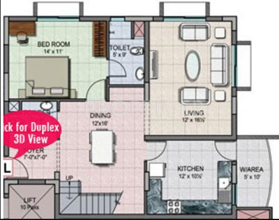  heights Floor Plan Lower Level Duplex Plan