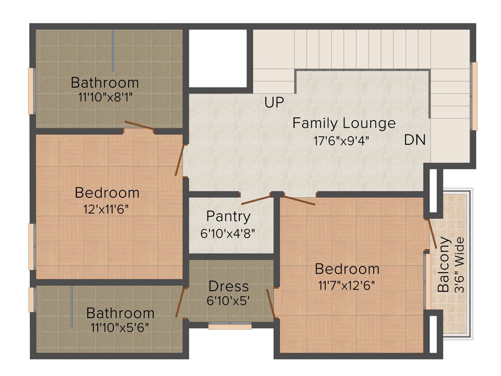 Shalimar Meadows (4BHK+4T (3,200 sq ft) 3200 sq ft)