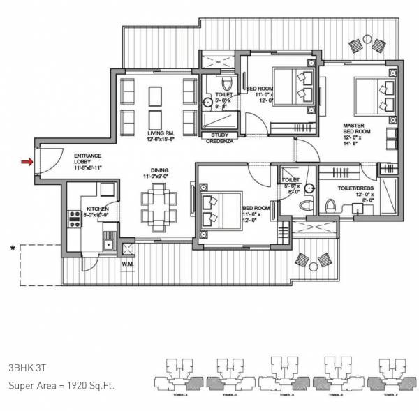  park-view-sanskruti Floor Plan Floor Plan