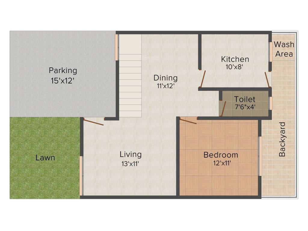 Essarjee Sampada (3BHK+2T (1,235 sq ft) 1235 sq ft)