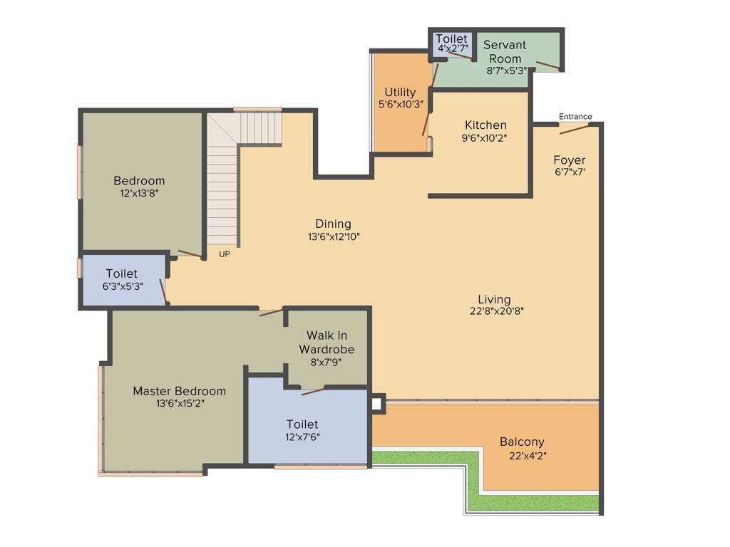 The Address The Five Summits (4BHK+4T (3,400 sq ft) 3400 sq ft)