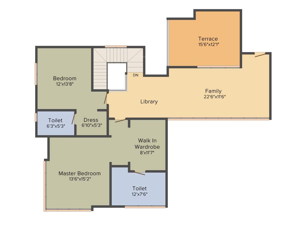 The Address The Five Summits (4BHK+4T (3,400 sq ft) 3400 sq ft)