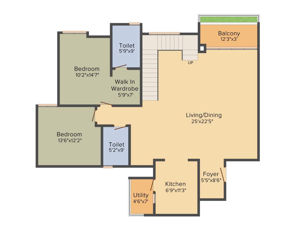 The Address The Five Summits (4BHK+4T (4,364 sq ft) 4364 sq ft)