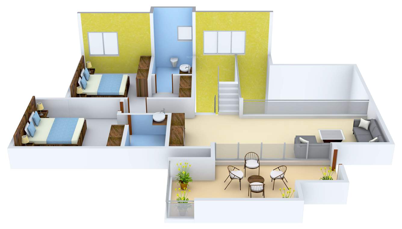 The Address The Five Summits (4BHK+4T (4,364 sq ft) 4364 sq ft)