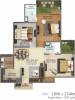Migsun Green Mansion (3BHK+3T (1,297 sq ft) 1297 sq ft)