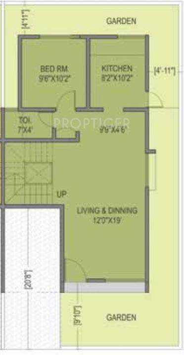 Namrata Lilavati Greens Villa (3BHK+3T (2,072 sq ft) 2072 sq ft)