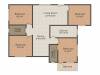 Aatreyee Nirman Utkarshini 4BHK+2T (1,483 sq ft)