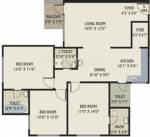 Green City (3BHK+3T (1,500 sq ft) 1500 sq ft)