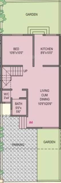 Samruddhi High Bliss Villa (3BHK+3T (2,350 sq ft) 2350 sq ft)