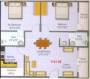 Vandana Lotus (2BHK+2T (1,141 sq ft) 1141 sq ft) Vandana Lotus (2BHK+2T (1,141 sq ft) 1141 sq ft)