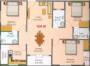 Vandana Lotus (3BHK+3T (1,294 sq ft) 1294 sq ft) Vandana Lotus (3BHK+3T (1,294 sq ft) 1294 sq ft)