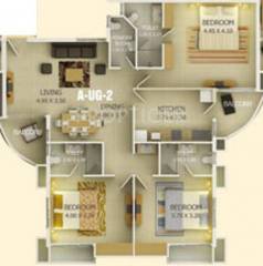 Akar Gardens (3BHK+3T (1,501 sq ft) 1501 sq ft) Akar Gardens (3BHK+3T (1,501 sq ft) 1501 sq ft)