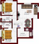 Grace Garden (2BHK+2T (800 sq ft) 800 sq ft)