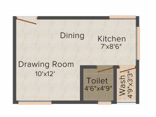 Khyati Green City (1RK+1T (675 sq ft) 675 sq ft)