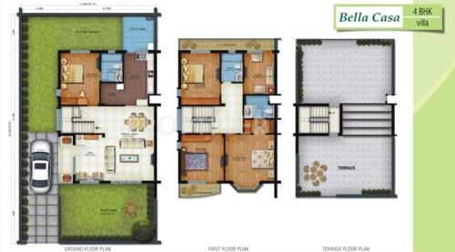 Ramnath Bella Casa (4BHK+3T (2,560 sq ft) 2560 sq ft)